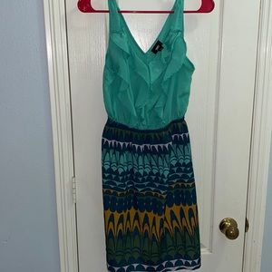 Mint Green… printed dress